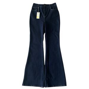 Boden High Waist Smart Flare Jeans NEW